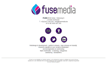 Tablet Screenshot of fusemedia.be